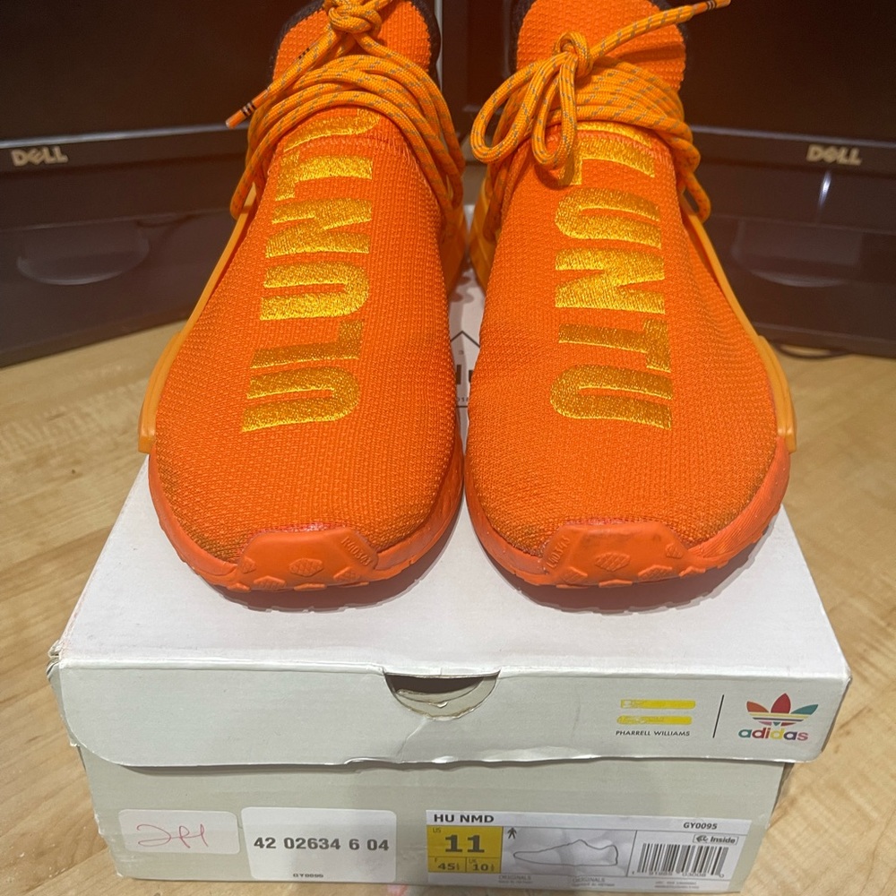 Adidas NMD HU “Pharrell Orange”